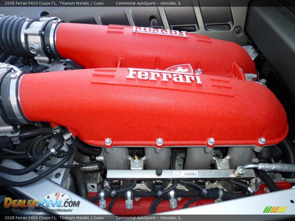 2008 Ferrari F430 Coupe F1 4.3 Liter DOHC 32-Valve VVT V8 Engine Photo #19