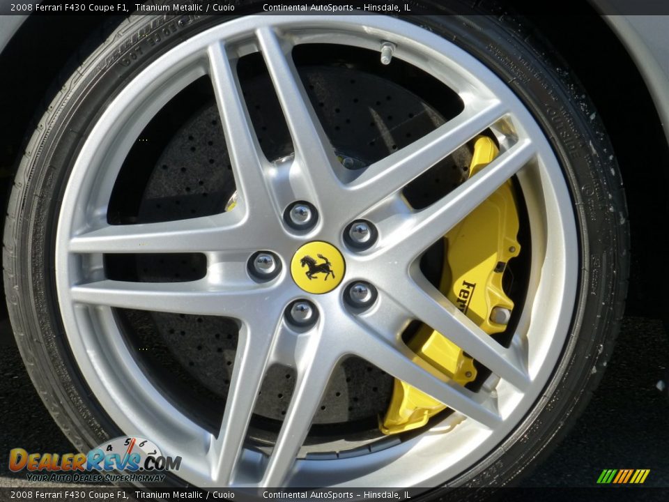 2008 Ferrari F430 Coupe F1 Wheel Photo #20