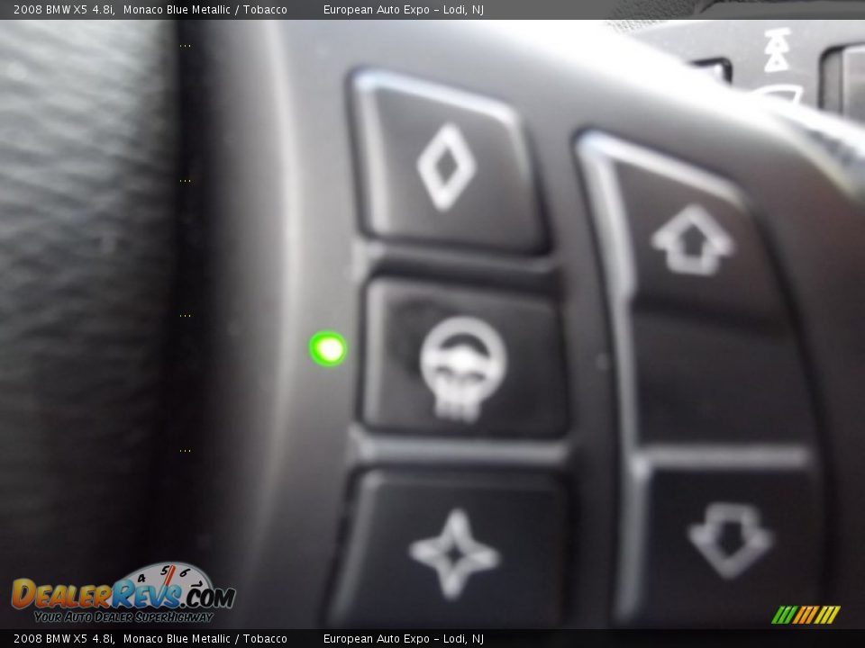 2008 BMW X5 4.8i Monaco Blue Metallic / Tobacco Photo #14