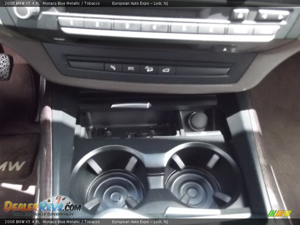 2008 BMW X5 4.8i Monaco Blue Metallic / Tobacco Photo #19
