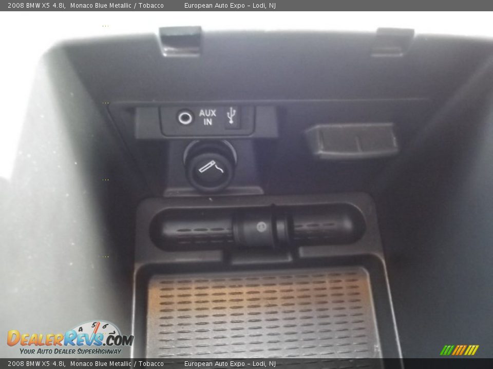 2008 BMW X5 4.8i Monaco Blue Metallic / Tobacco Photo #21