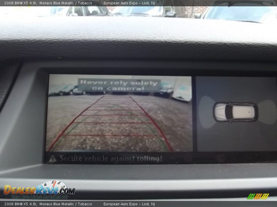 2008 BMW X5 4.8i Monaco Blue Metallic / Tobacco Photo #23