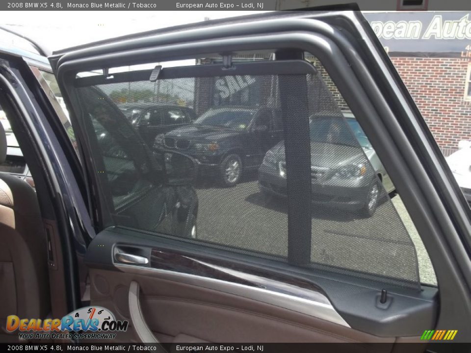 2008 BMW X5 4.8i Monaco Blue Metallic / Tobacco Photo #35