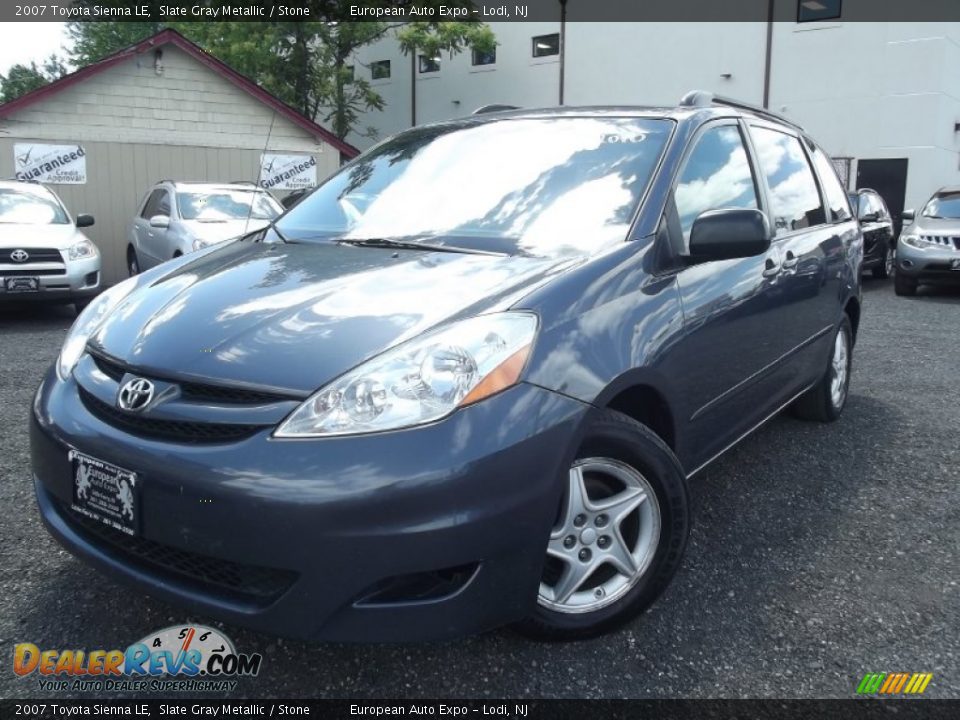 2007 Toyota Sienna LE Slate Gray Metallic / Stone Photo #1