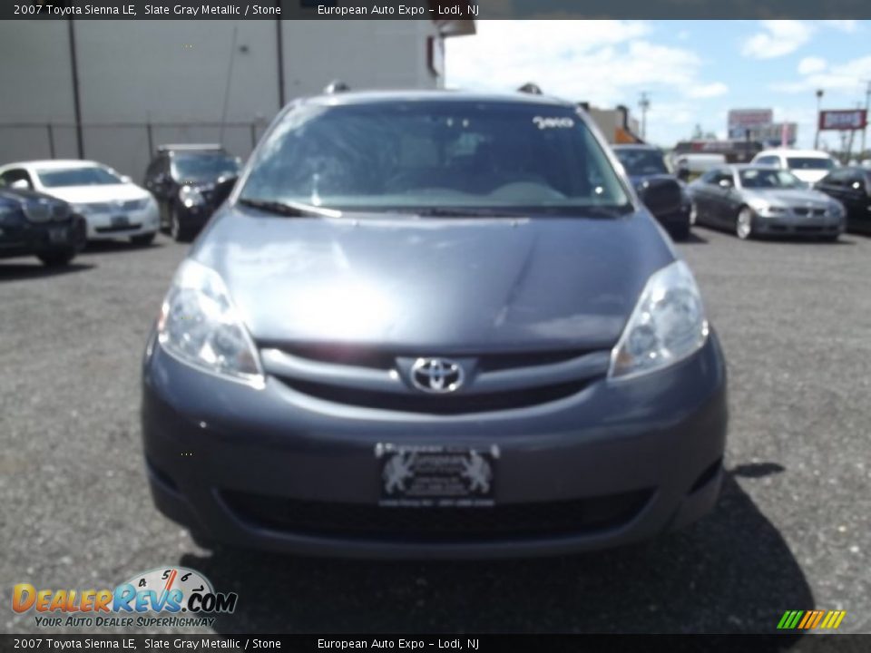 2007 Toyota Sienna LE Slate Gray Metallic / Stone Photo #3