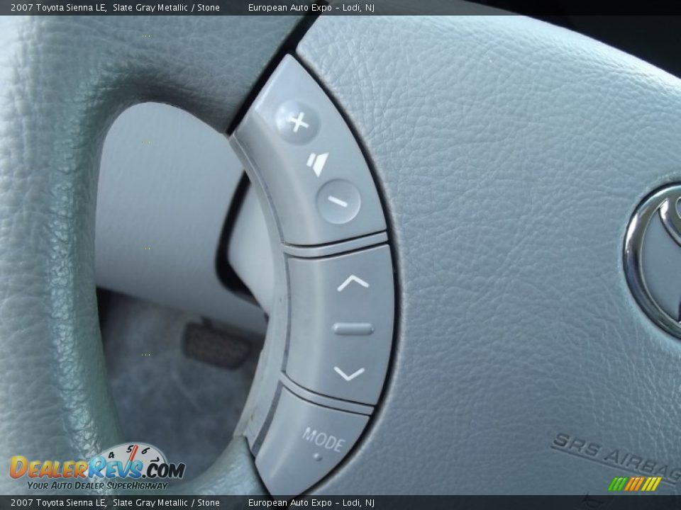 2007 Toyota Sienna LE Slate Gray Metallic / Stone Photo #14