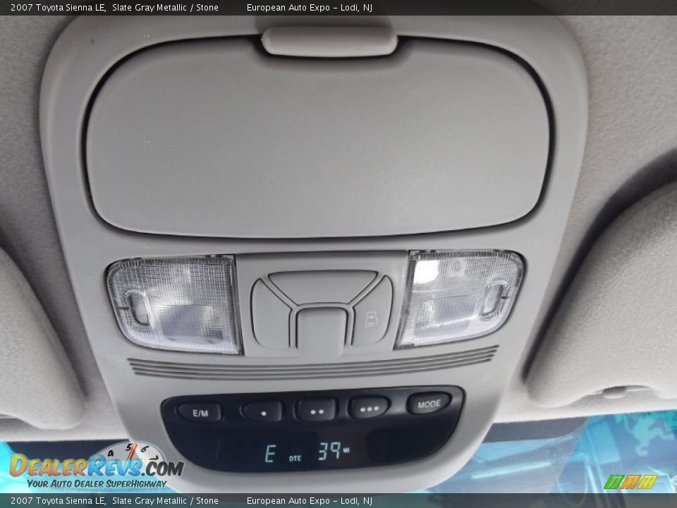 2007 Toyota Sienna LE Slate Gray Metallic / Stone Photo #22