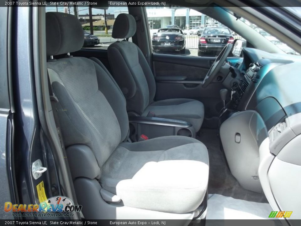 2007 Toyota Sienna LE Slate Gray Metallic / Stone Photo #23