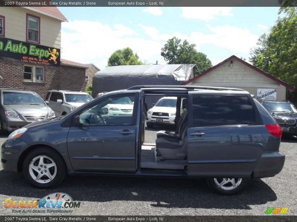 2007 Toyota Sienna LE Slate Gray Metallic / Stone Photo #28