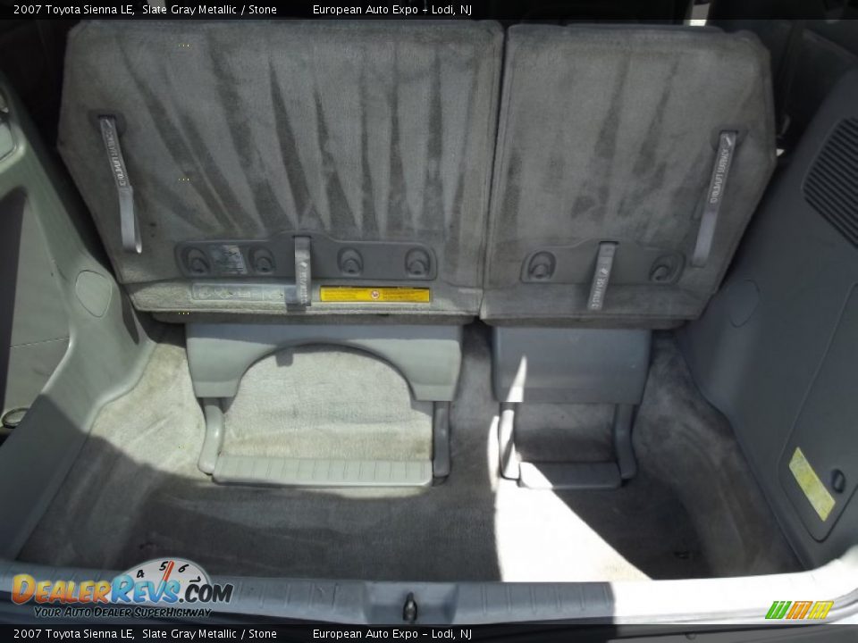 2007 Toyota Sienna LE Slate Gray Metallic / Stone Photo #34