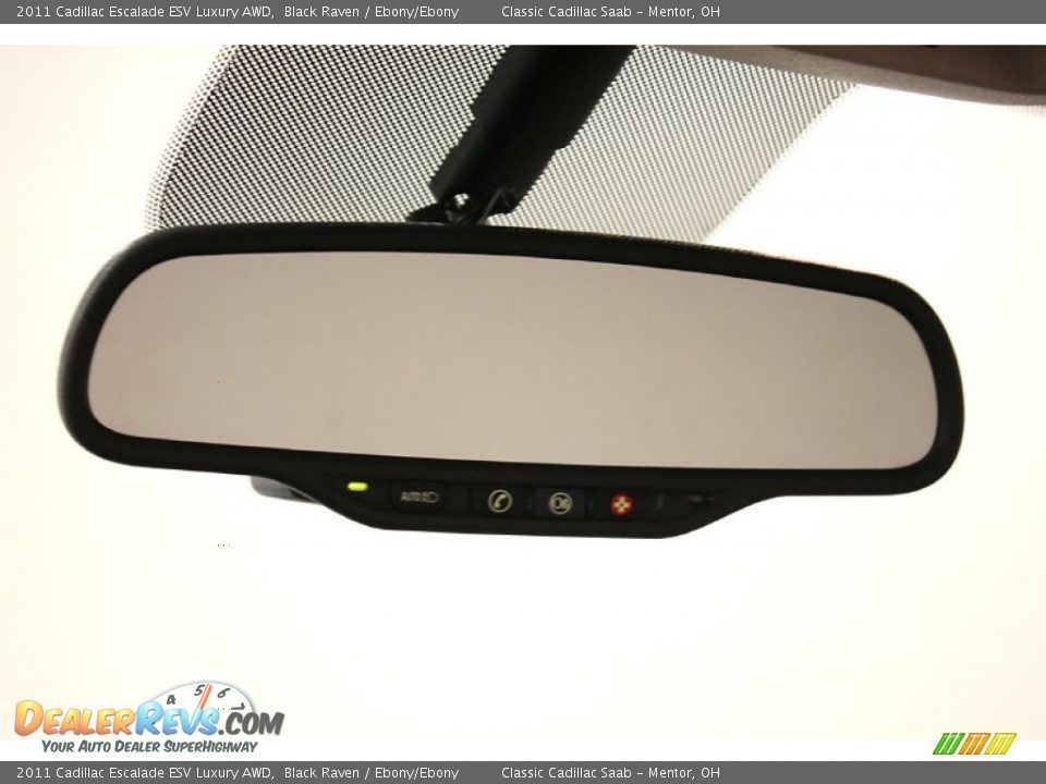 2011 Cadillac Escalade ESV Luxury AWD Black Raven / Ebony/Ebony Photo #9
