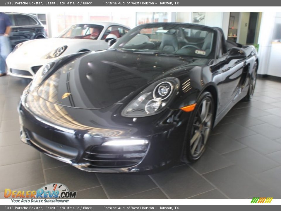 2013 Porsche Boxster Basalt Black Metallic / Black Photo #3