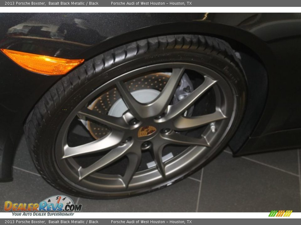 2013 Porsche Boxster Basalt Black Metallic / Black Photo #4