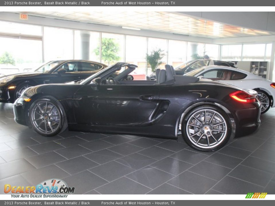 2013 Porsche Boxster Basalt Black Metallic / Black Photo #5