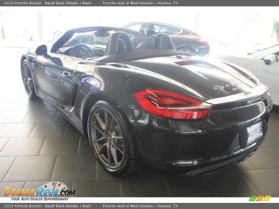 2013 Porsche Boxster Basalt Black Metallic / Black Photo #6