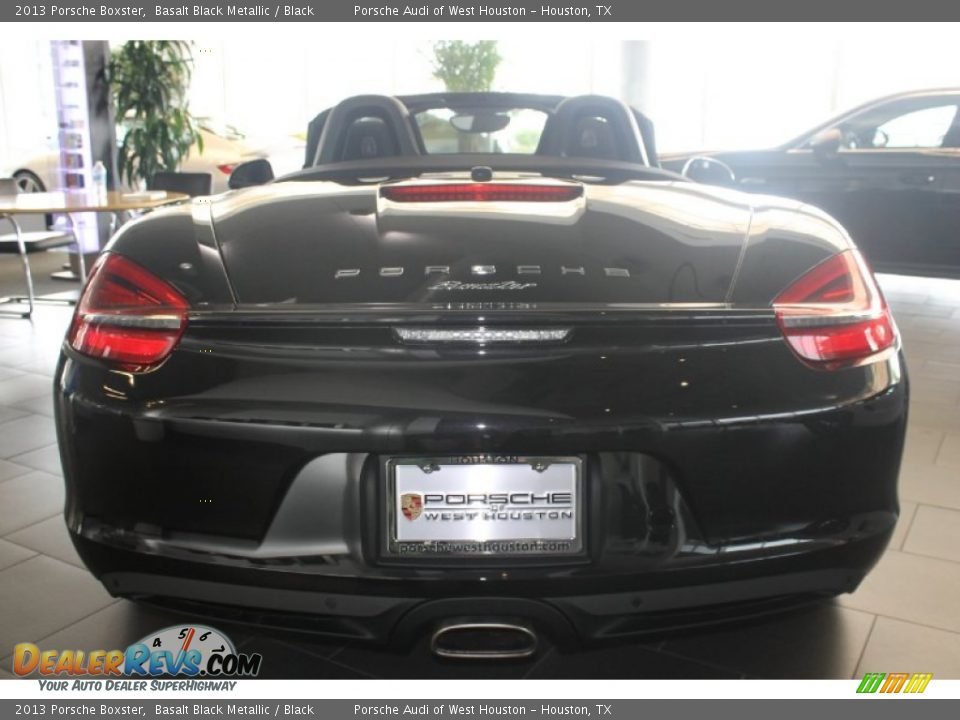 2013 Porsche Boxster Basalt Black Metallic / Black Photo #7