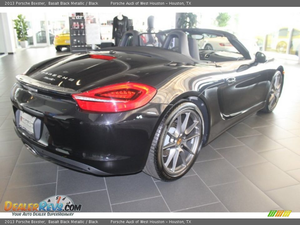 2013 Porsche Boxster Basalt Black Metallic / Black Photo #8