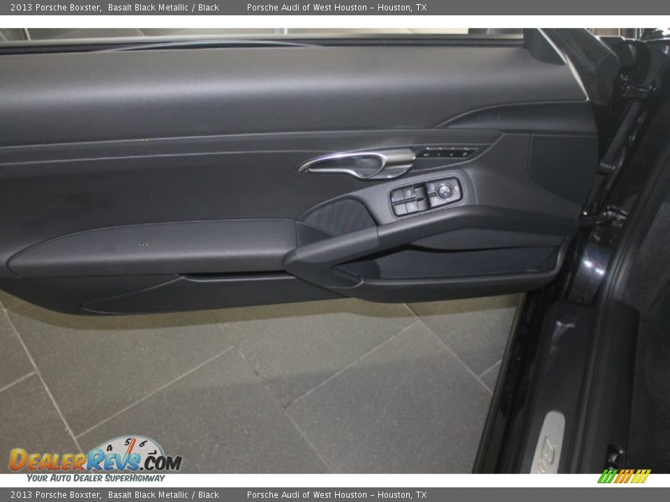 2013 Porsche Boxster Basalt Black Metallic / Black Photo #10