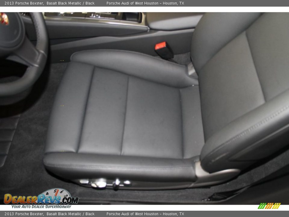 2013 Porsche Boxster Basalt Black Metallic / Black Photo #12