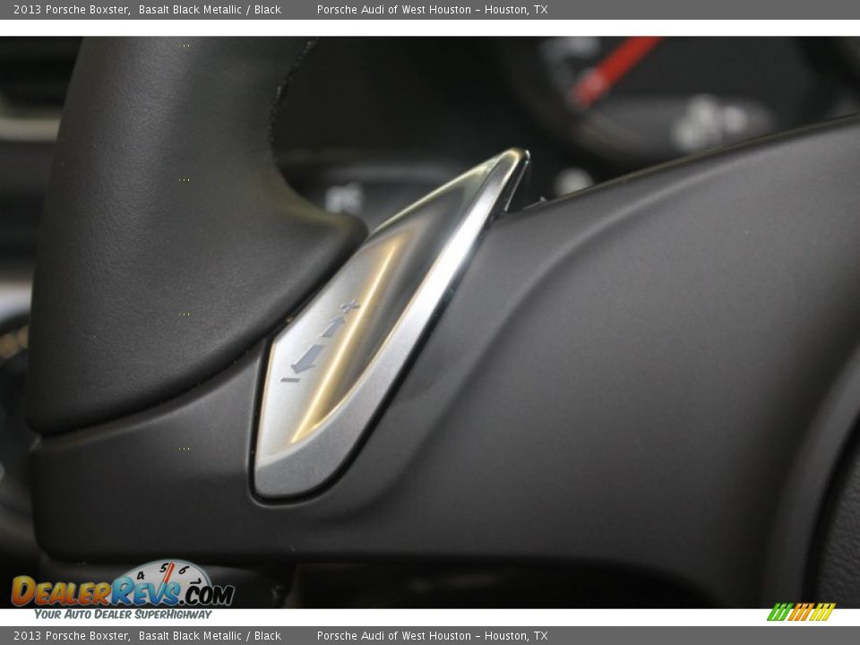 2013 Porsche Boxster Basalt Black Metallic / Black Photo #23
