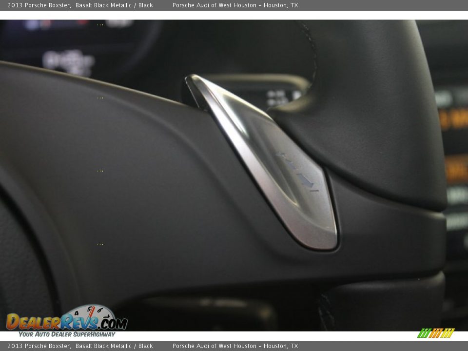 2013 Porsche Boxster Basalt Black Metallic / Black Photo #24