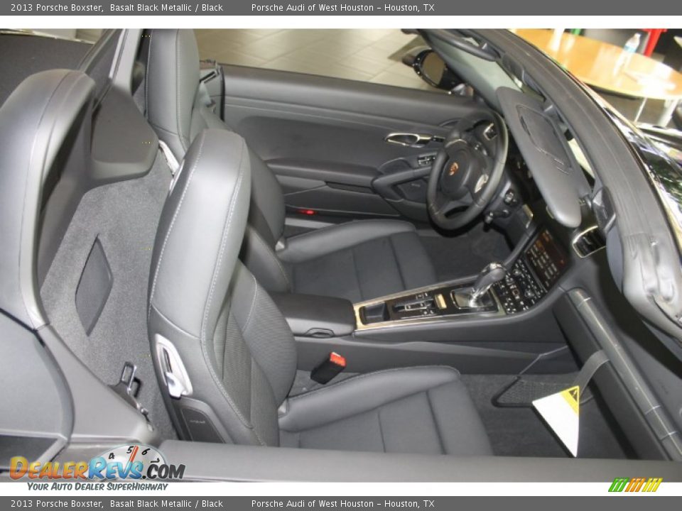 2013 Porsche Boxster Basalt Black Metallic / Black Photo #26
