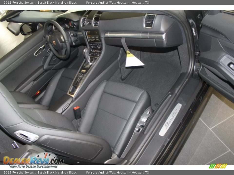 2013 Porsche Boxster Basalt Black Metallic / Black Photo #27