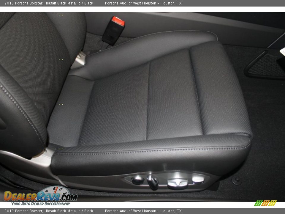 2013 Porsche Boxster Basalt Black Metallic / Black Photo #28