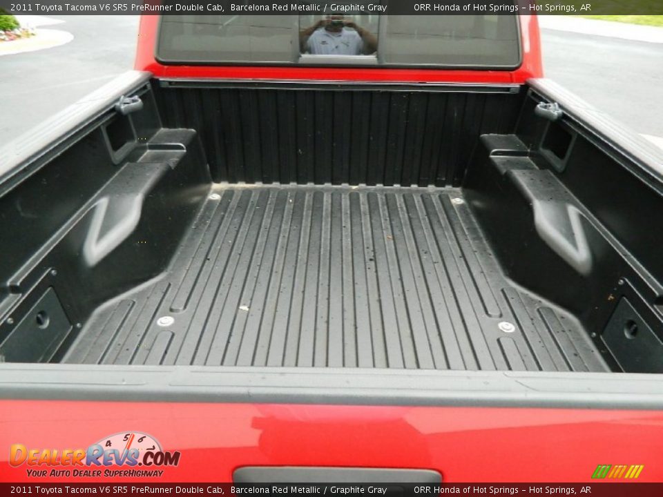 2011 Toyota Tacoma V6 SR5 PreRunner Double Cab Barcelona Red Metallic / Graphite Gray Photo #6