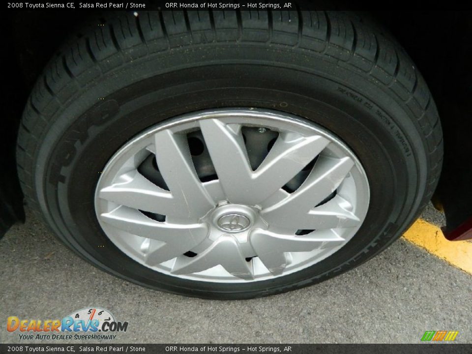 2008 Toyota Sienna CE Wheel Photo #8