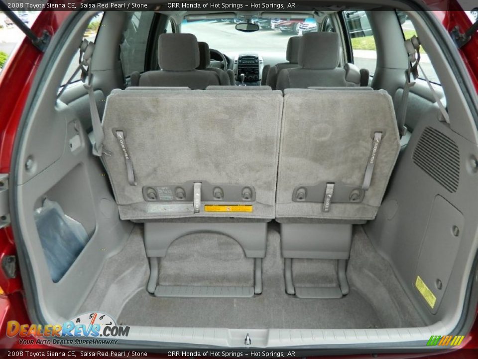 2008 Toyota Sienna CE Trunk Photo #11