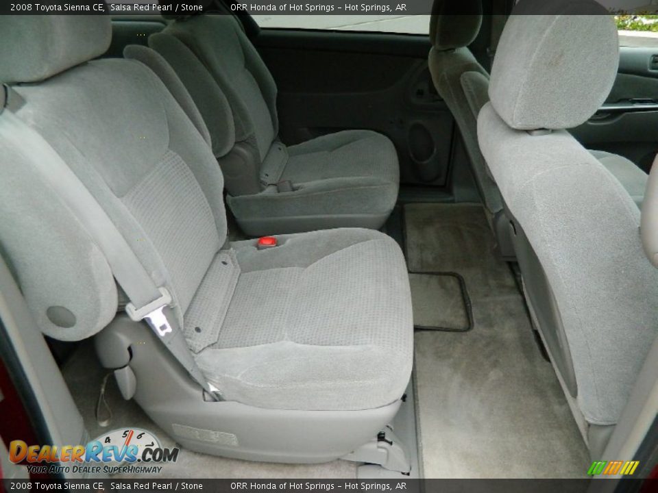 2008 Toyota Sienna CE Salsa Red Pearl / Stone Photo #14
