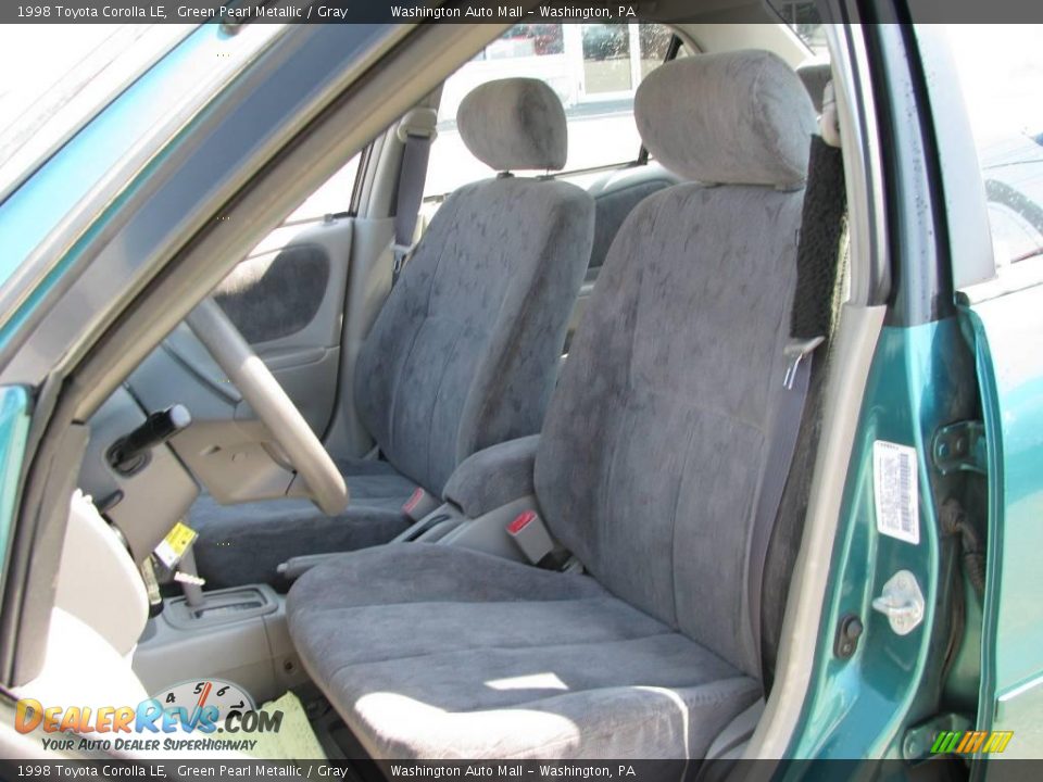 1998 Toyota Corolla LE Green Pearl Metallic / Gray Photo #11