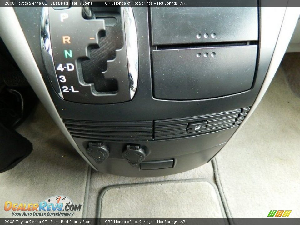 2008 Toyota Sienna CE Salsa Red Pearl / Stone Photo #20