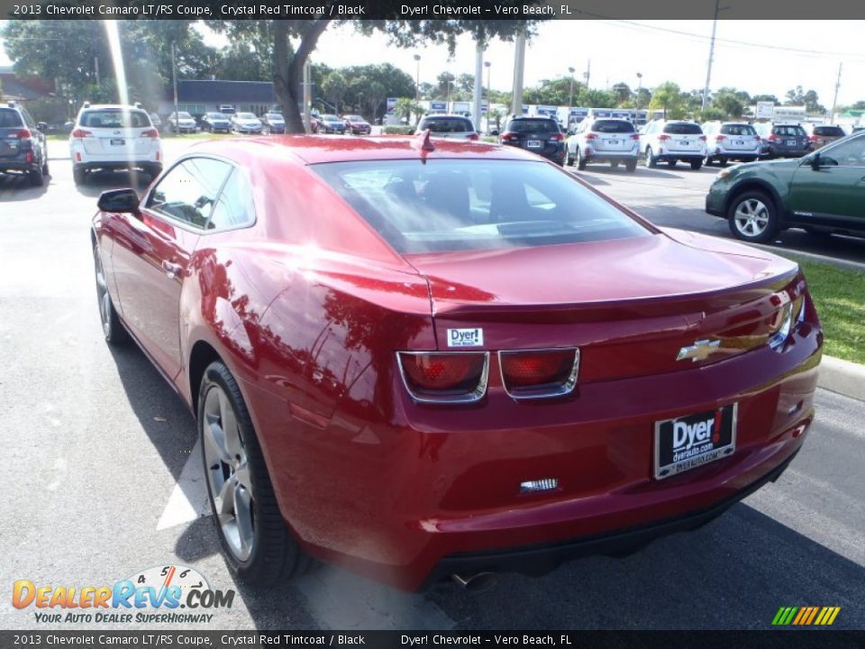 2013 Chevrolet Camaro LT/RS Coupe Crystal Red Tintcoat / Black Photo #4
