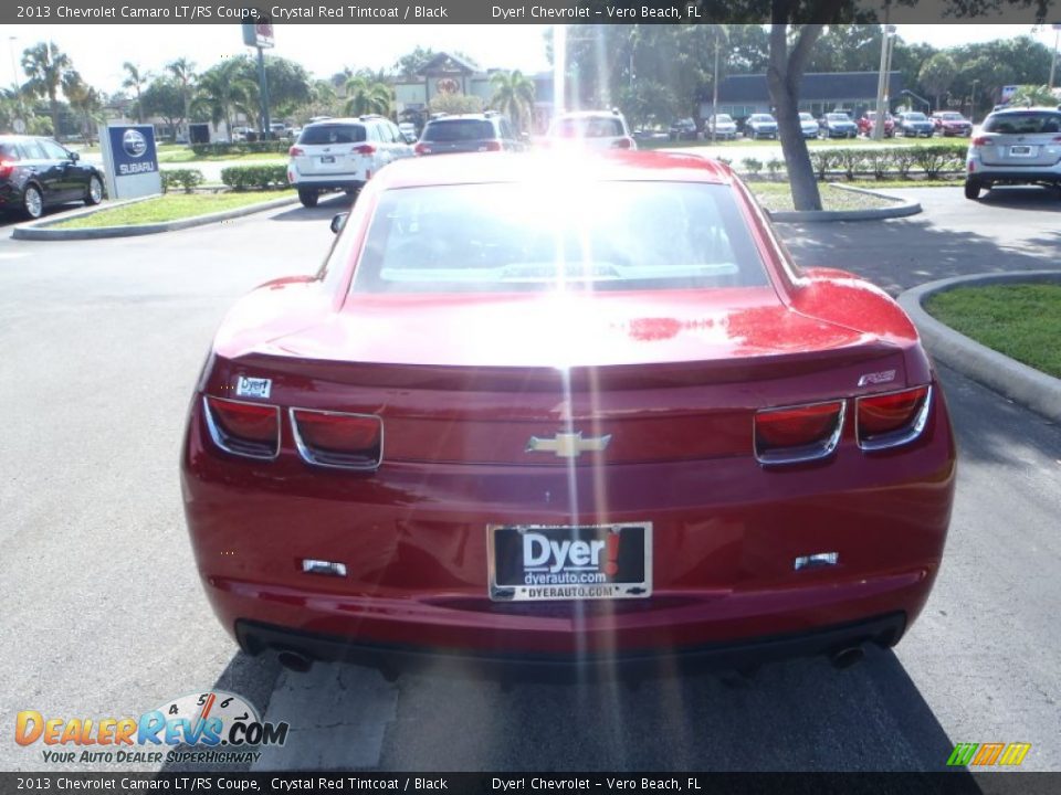 2013 Chevrolet Camaro LT/RS Coupe Crystal Red Tintcoat / Black Photo #5