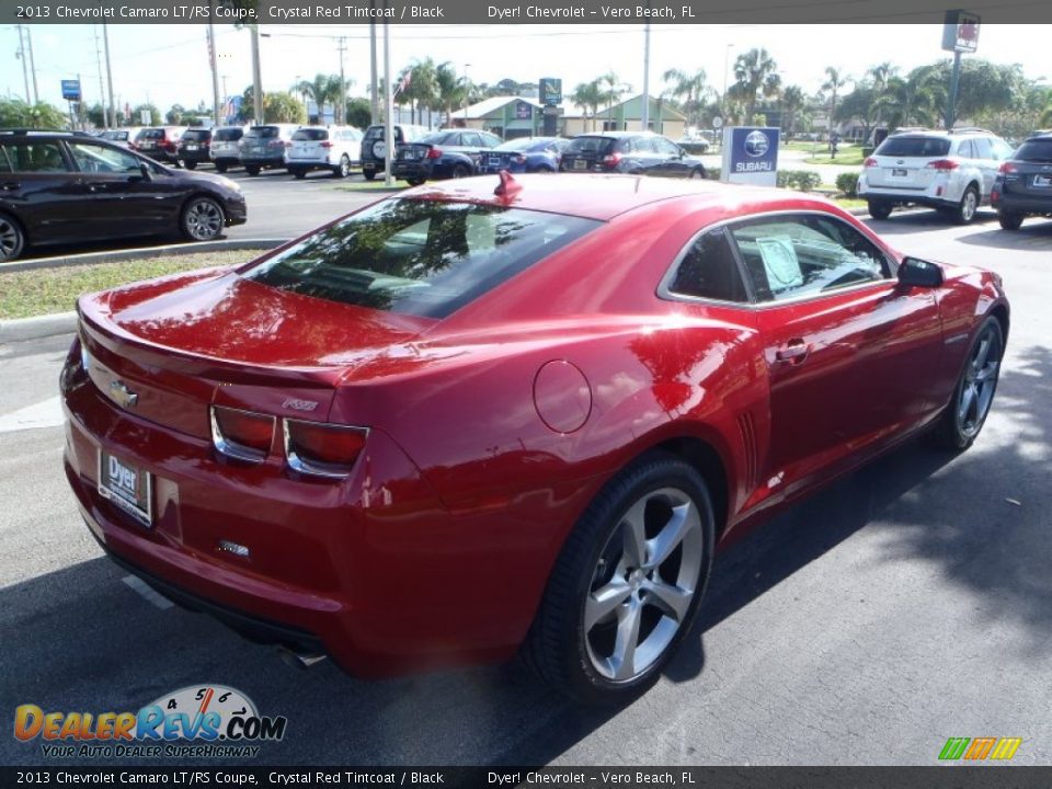2013 Chevrolet Camaro LT/RS Coupe Crystal Red Tintcoat / Black Photo #6