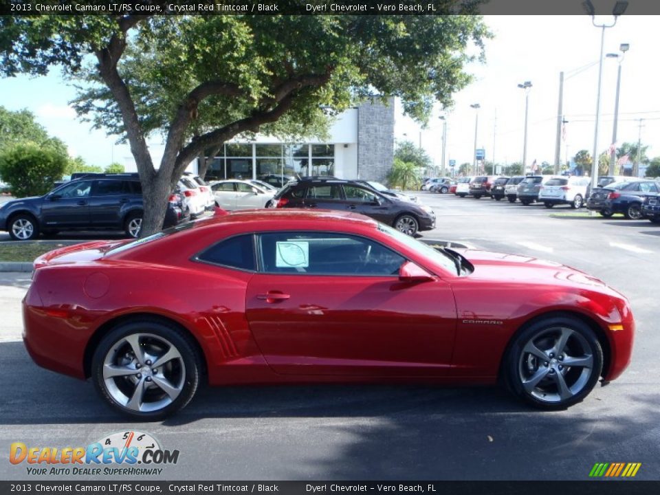 2013 Chevrolet Camaro LT/RS Coupe Crystal Red Tintcoat / Black Photo #7
