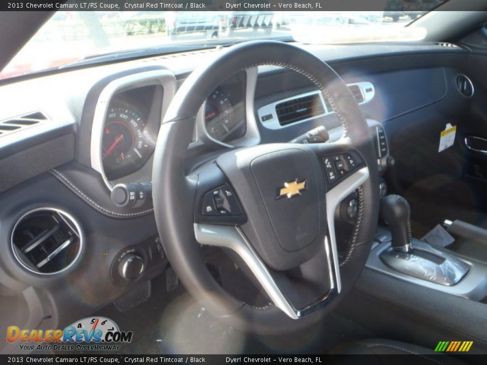 2013 Chevrolet Camaro LT/RS Coupe Crystal Red Tintcoat / Black Photo #13