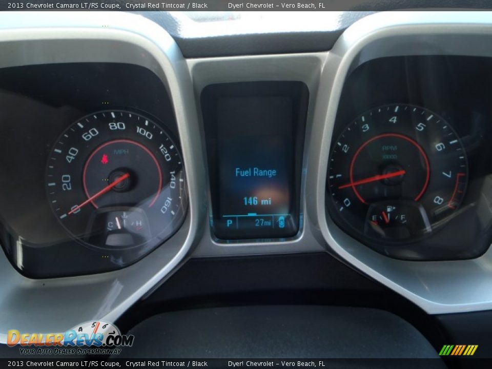 2013 Chevrolet Camaro LT/RS Coupe Crystal Red Tintcoat / Black Photo #15