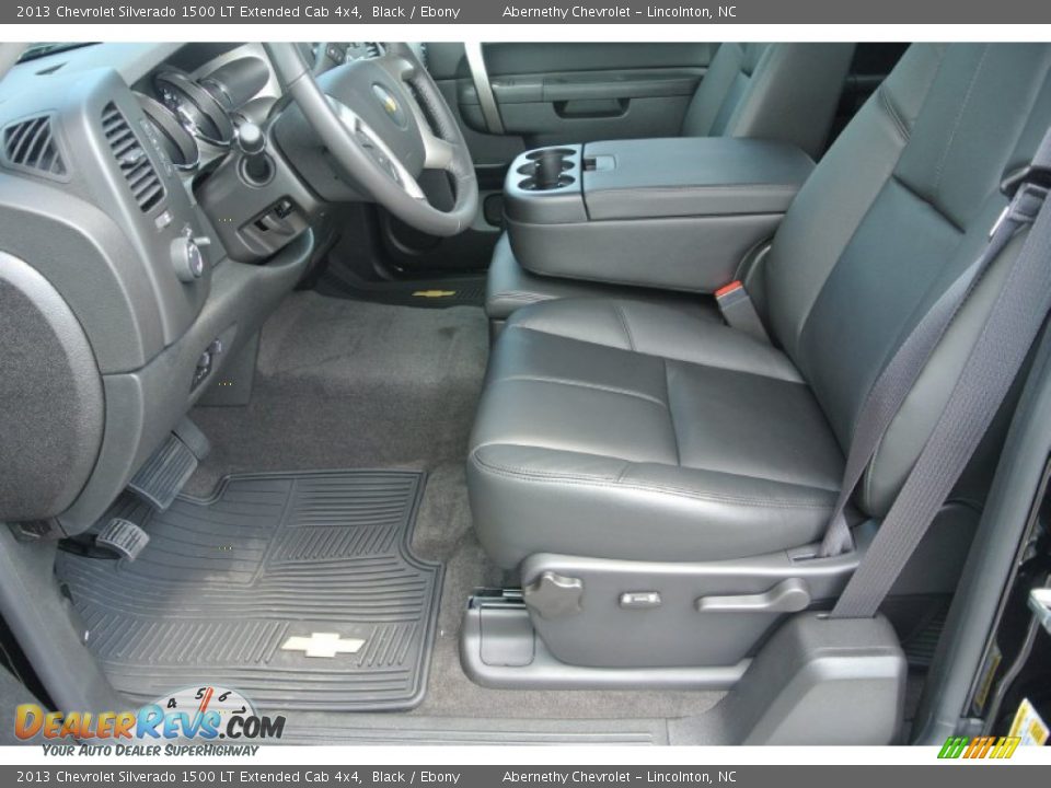 2013 Chevrolet Silverado 1500 LT Extended Cab 4x4 Black / Ebony Photo #8