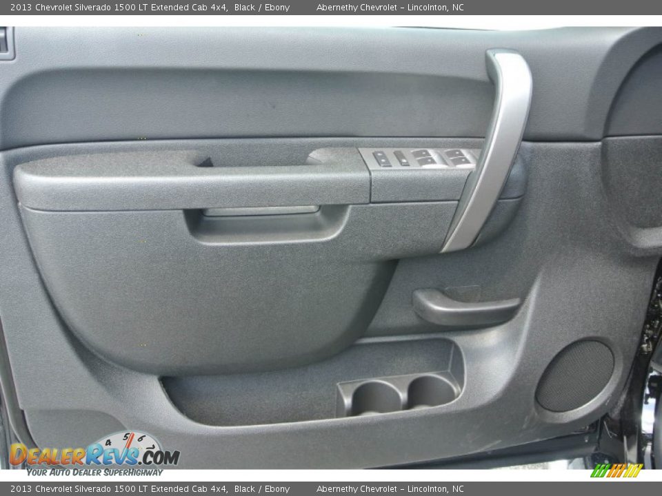 2013 Chevrolet Silverado 1500 LT Extended Cab 4x4 Black / Ebony Photo #9