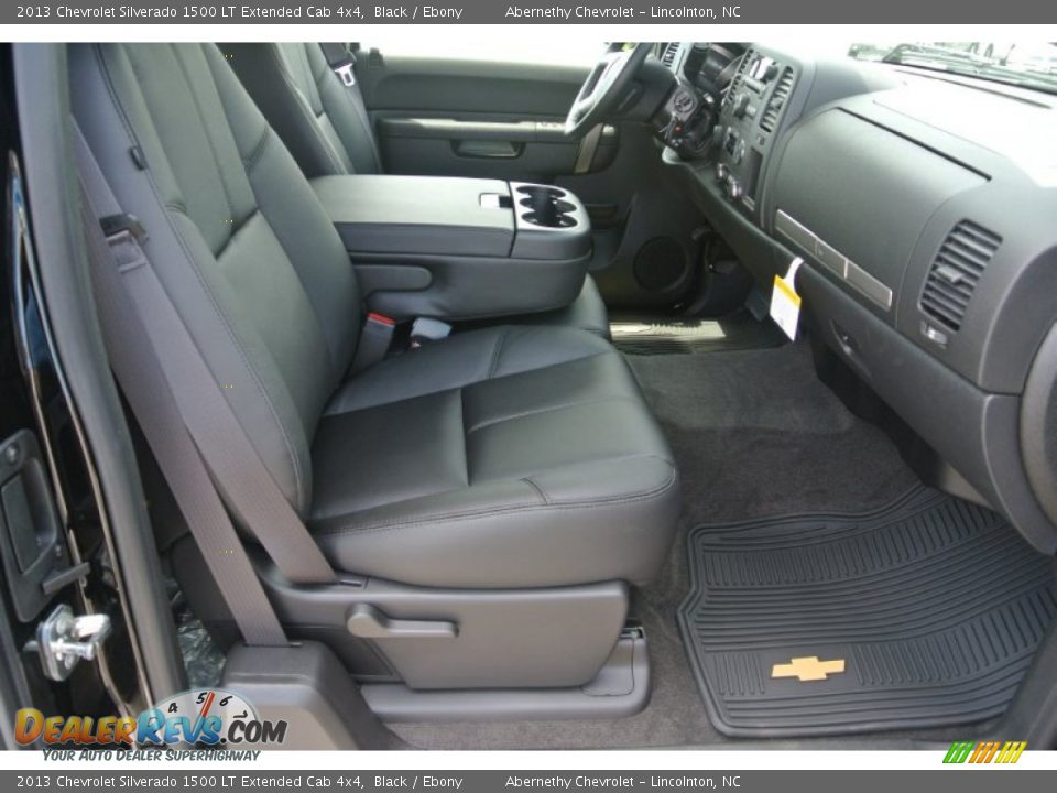 2013 Chevrolet Silverado 1500 LT Extended Cab 4x4 Black / Ebony Photo #17