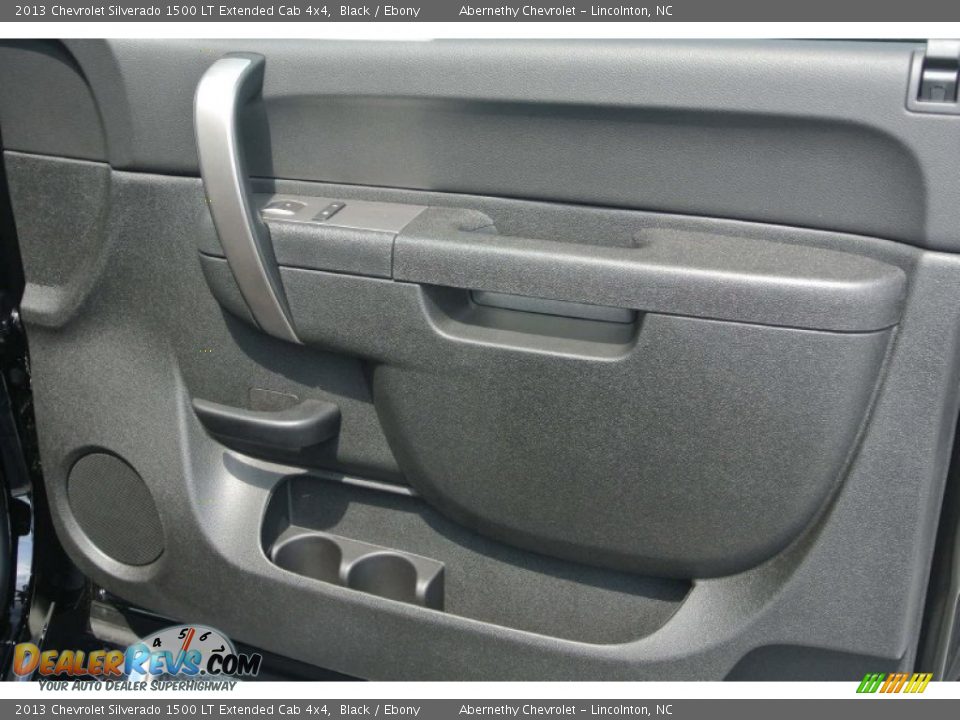 2013 Chevrolet Silverado 1500 LT Extended Cab 4x4 Black / Ebony Photo #18