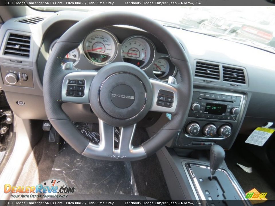 2013 Dodge Challenger SRT8 Core Steering Wheel Photo #7