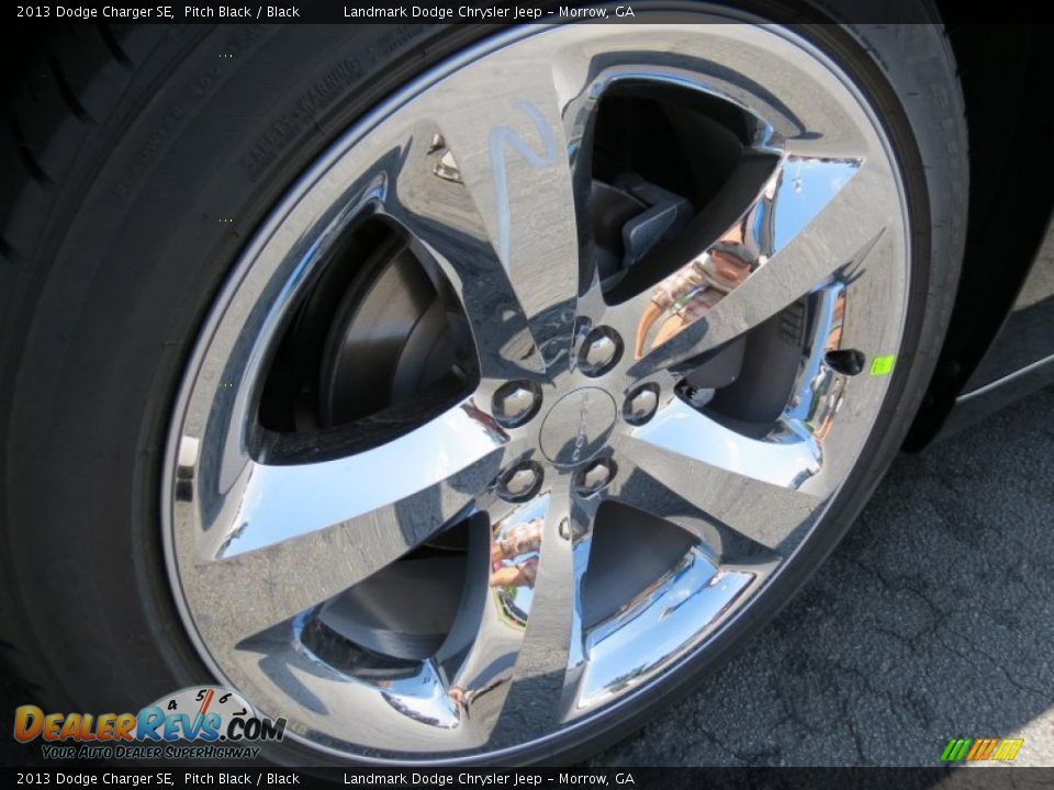 2013 Dodge Charger SE Pitch Black / Black Photo #5