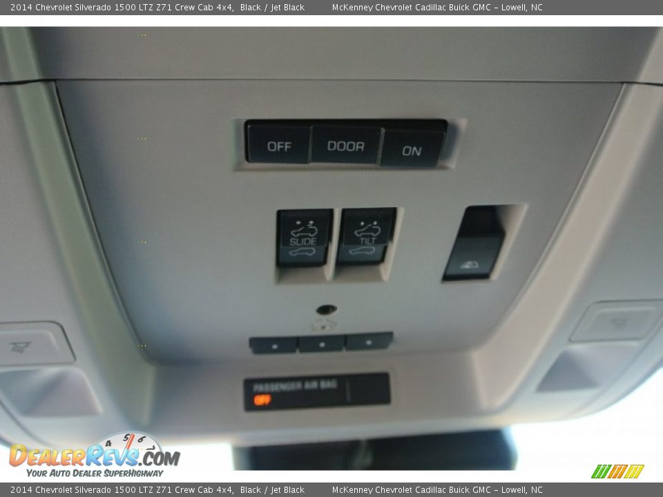 Controls of 2014 Chevrolet Silverado 1500 LTZ Z71 Crew Cab 4x4 Photo #13