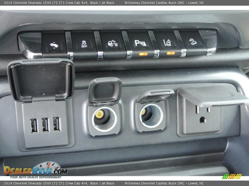 Controls of 2014 Chevrolet Silverado 1500 LTZ Z71 Crew Cab 4x4 Photo #14