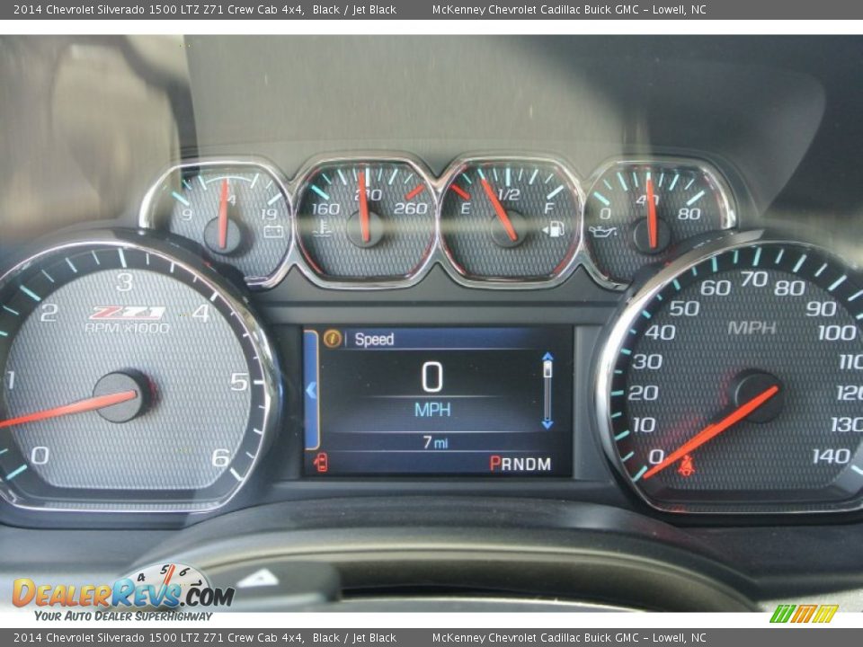 2014 Chevrolet Silverado 1500 LTZ Z71 Crew Cab 4x4 Gauges Photo #21