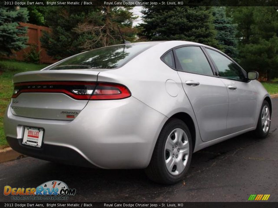 2013 Dodge Dart Aero Bright Silver Metallic / Black Photo #3